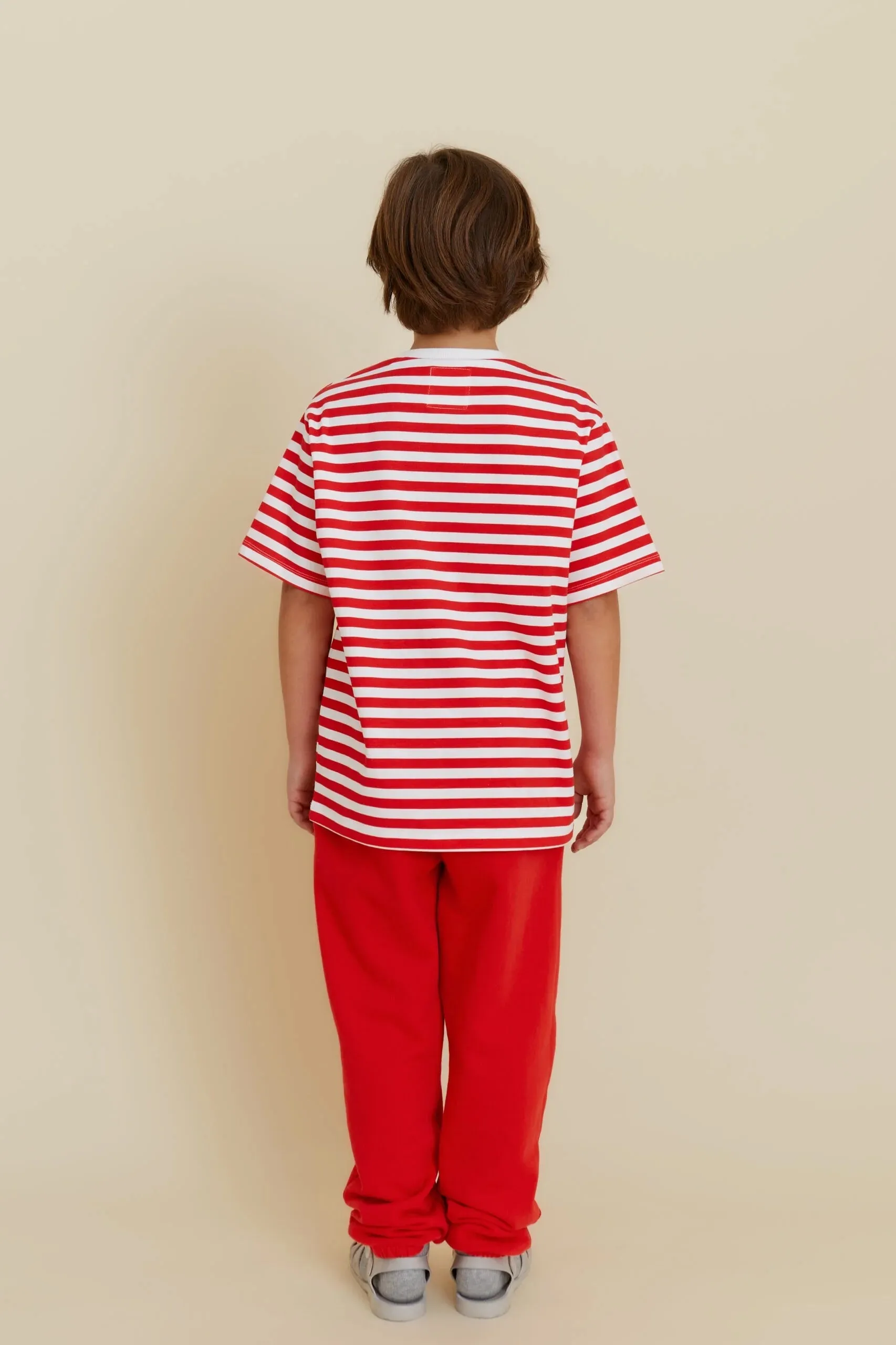 Striped Tee (Red)