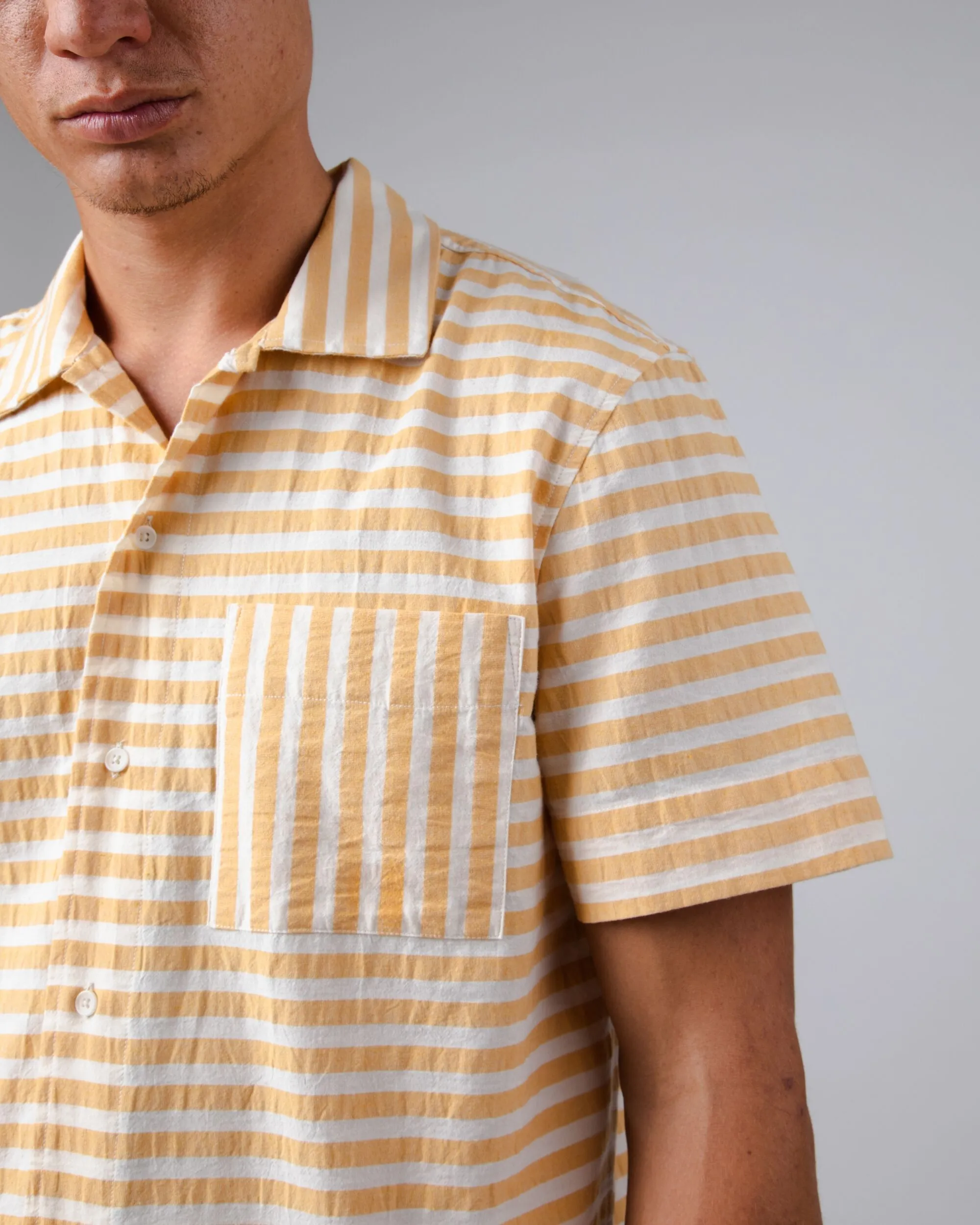 Stripes Overshirt Sand