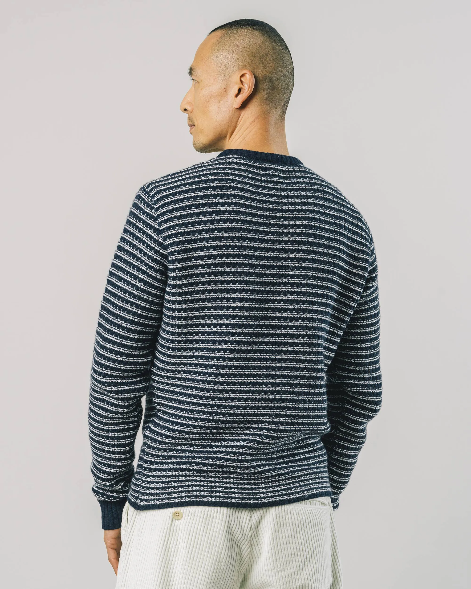 Stripes Sweater Navy