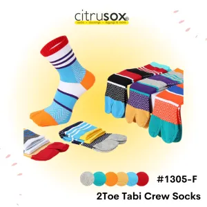 Stripes Tabi Ninja Crew Socks