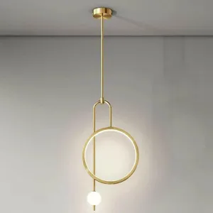 Strom - Gold Ring Pendant Light Modern