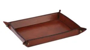 Studded Leather Night Tray