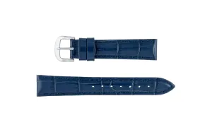 Stuller Women's LONG Blue Alligator Grain Leather Watch Strap