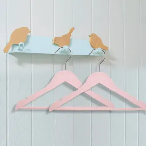 Sturdy Pink Baby Hanger Set of 5