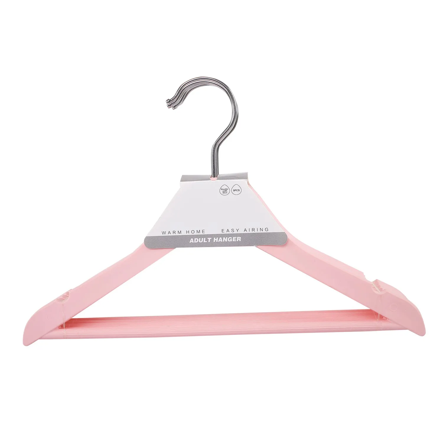 Sturdy Pink Baby Hanger Set of 5