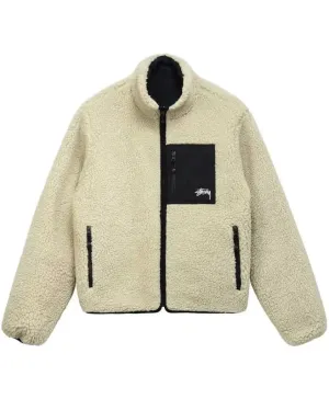 Stussy 8 Ball Sherpa Jacket