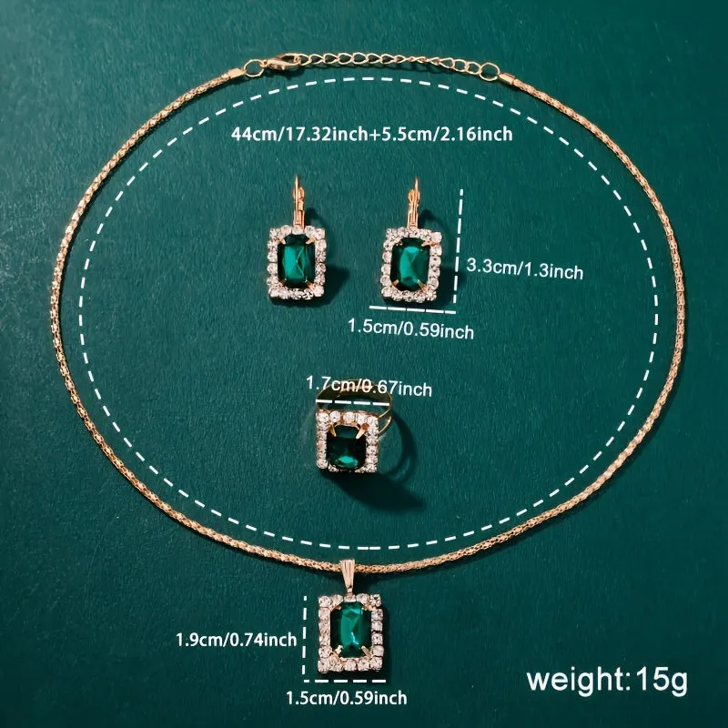 Stylish 5Piece Womens Watch  Jewelry Set for Mom