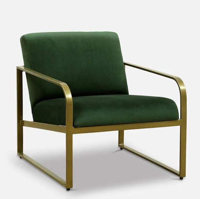 stylish &  classy  green sofa in metal