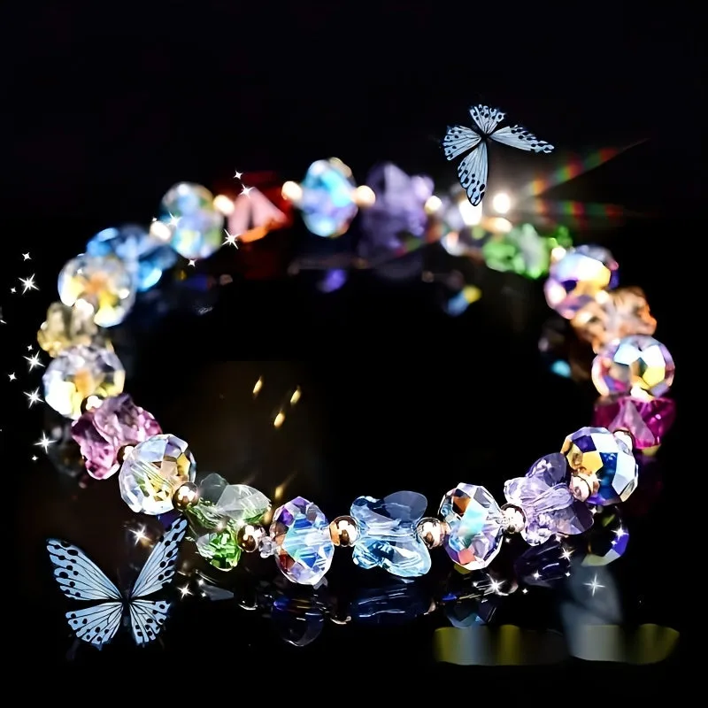 Stylish Butterfly Beaded Bracelet for Men Perfect Gift Idea