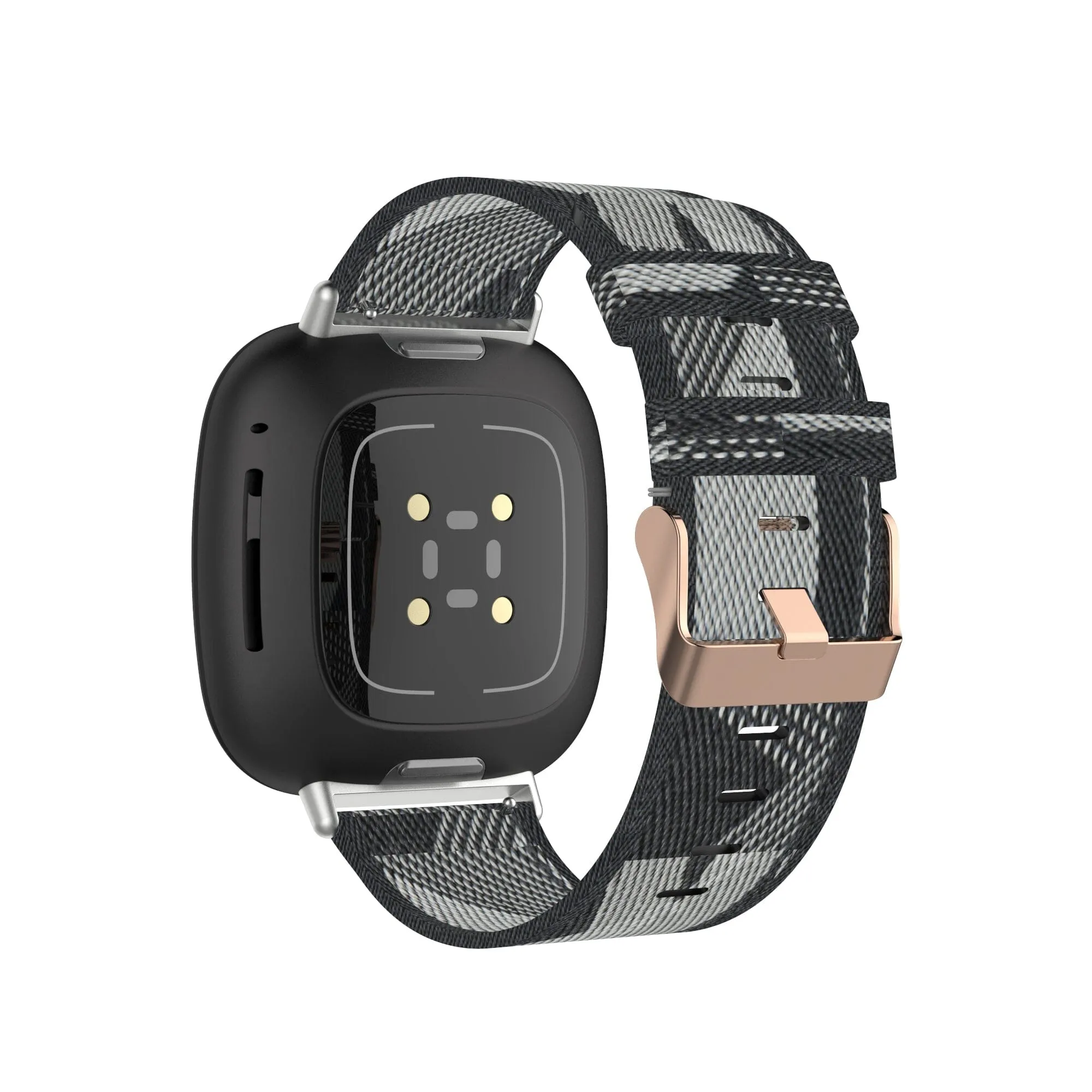 Stylish Canvas Watch Straps Compatible with Asus Zenwatch 2 (1.45")