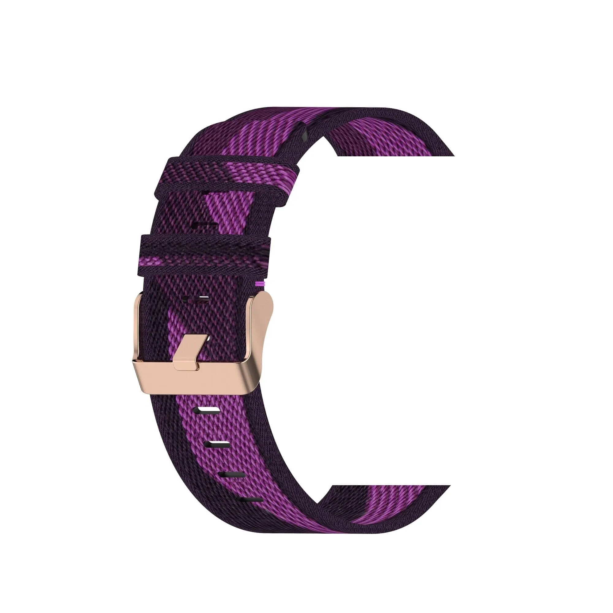 Stylish Canvas Watch Straps Compatible with Fitbit Charge 4