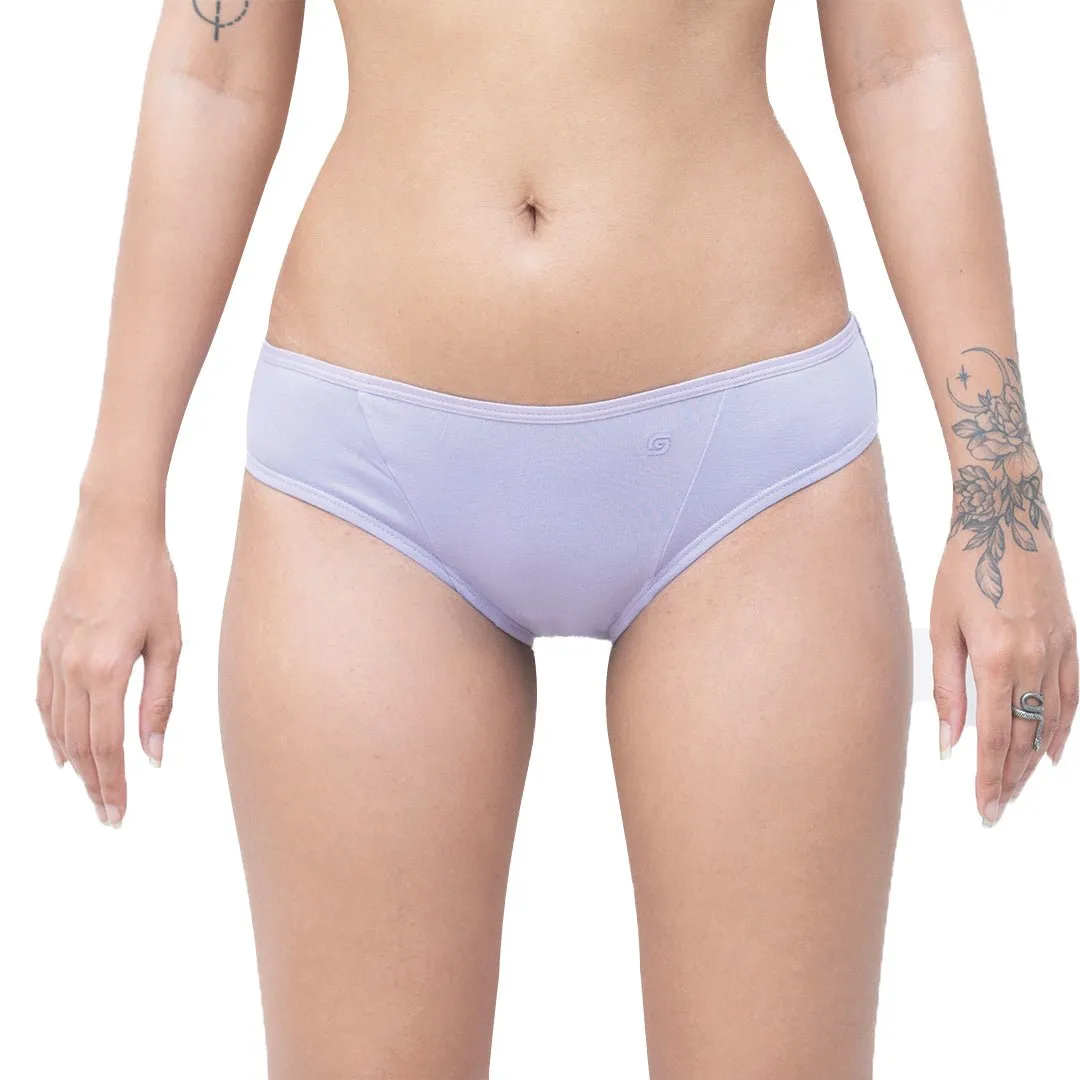 Stylish Everyday Organic Cotton Undies Bikini (Set of 2)