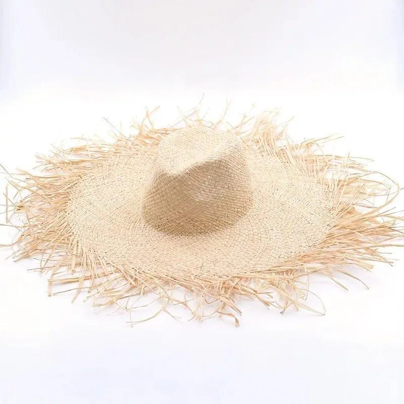 Stylish Handmade Raffia Straw Sun Hats