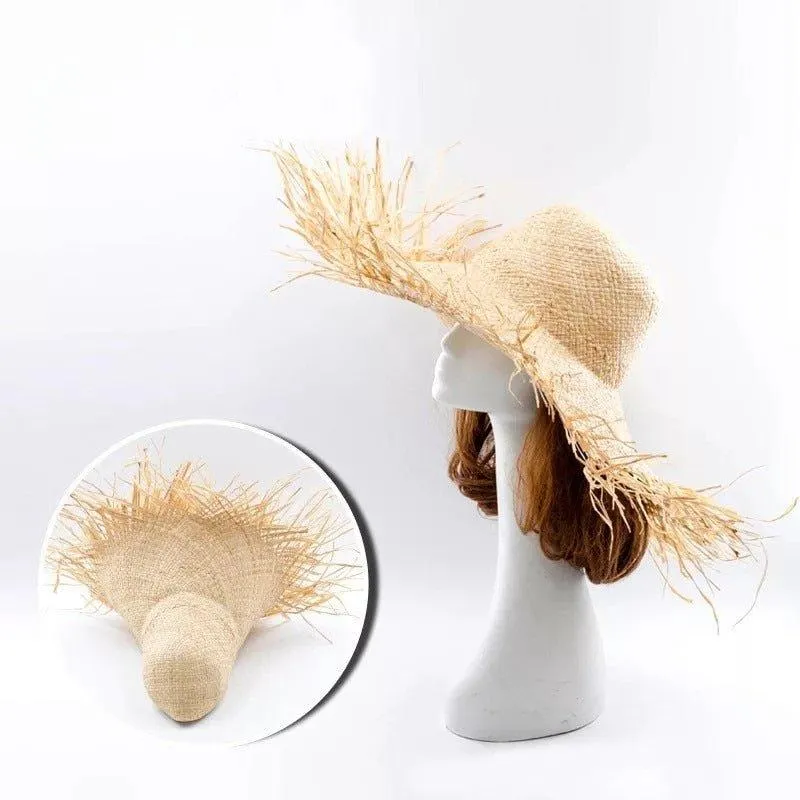 Stylish Handmade Raffia Straw Sun Hats