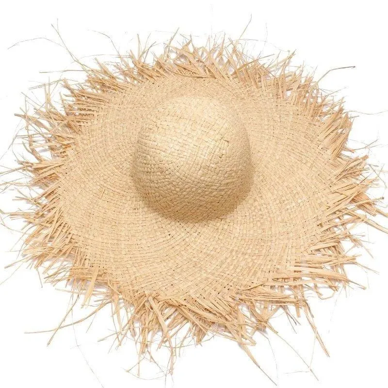 Stylish Handmade Raffia Straw Sun Hats