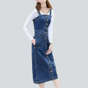 Stylish jeans dress