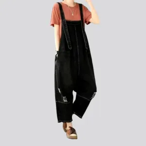 Stylish jeans dungaree for women