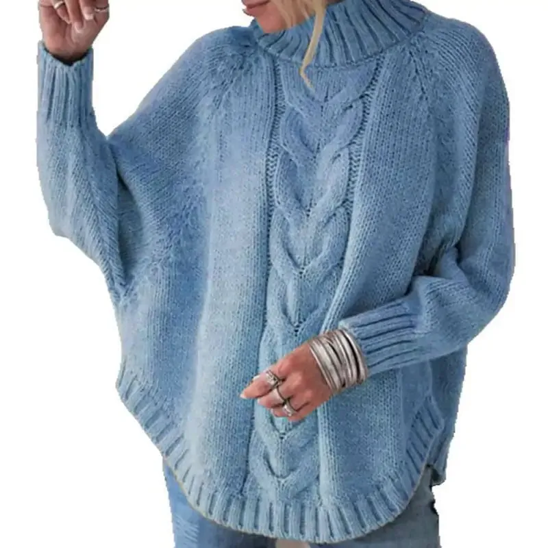 Stylish knitted sweater for cold days