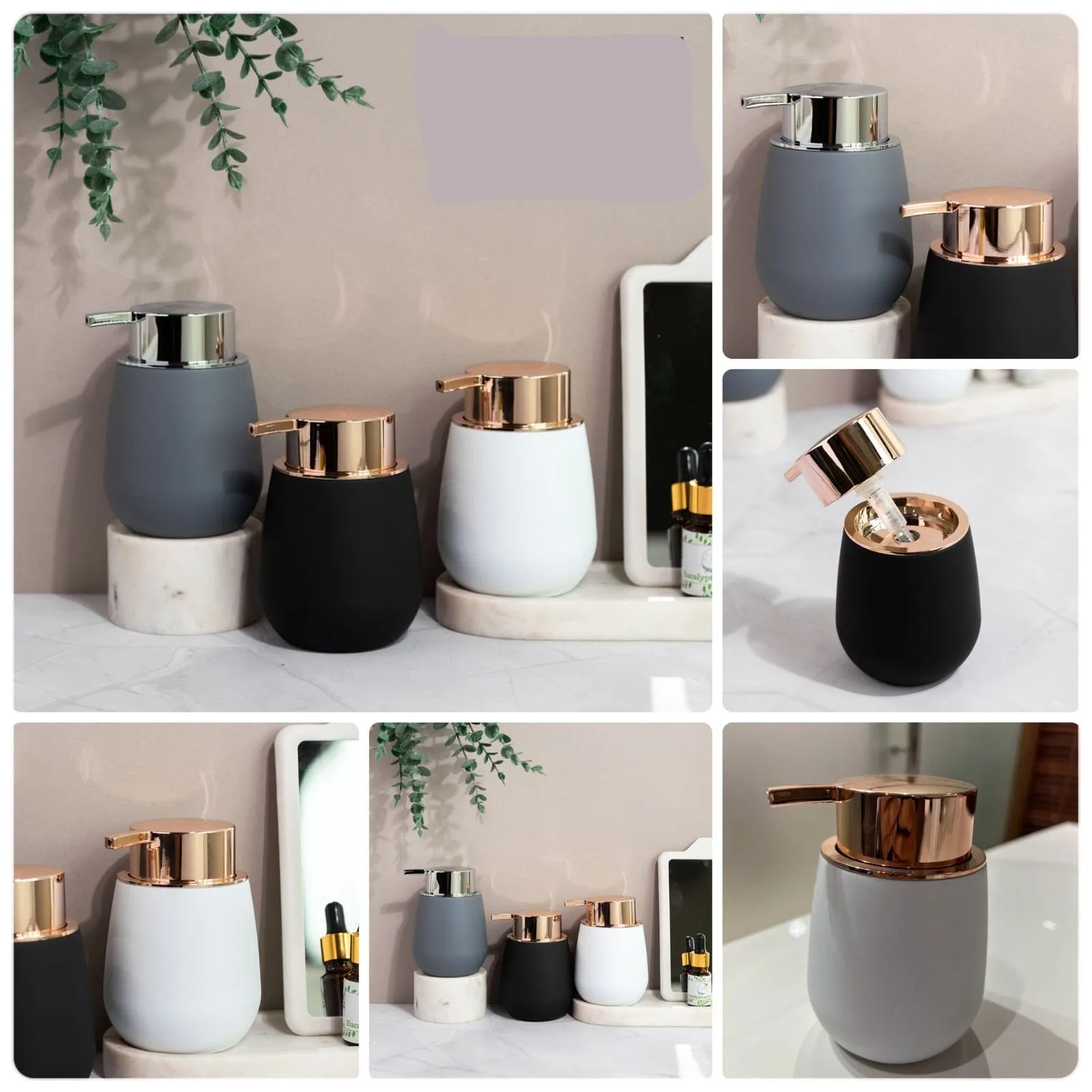 Stylish Matte Finish  Soap Dispensers(1PC)  By-APT