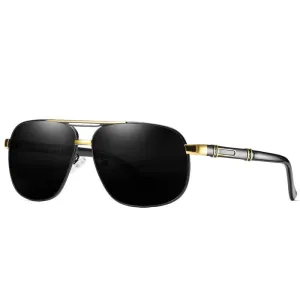 Stylish Unisex Aviator Sunglasses Midnight