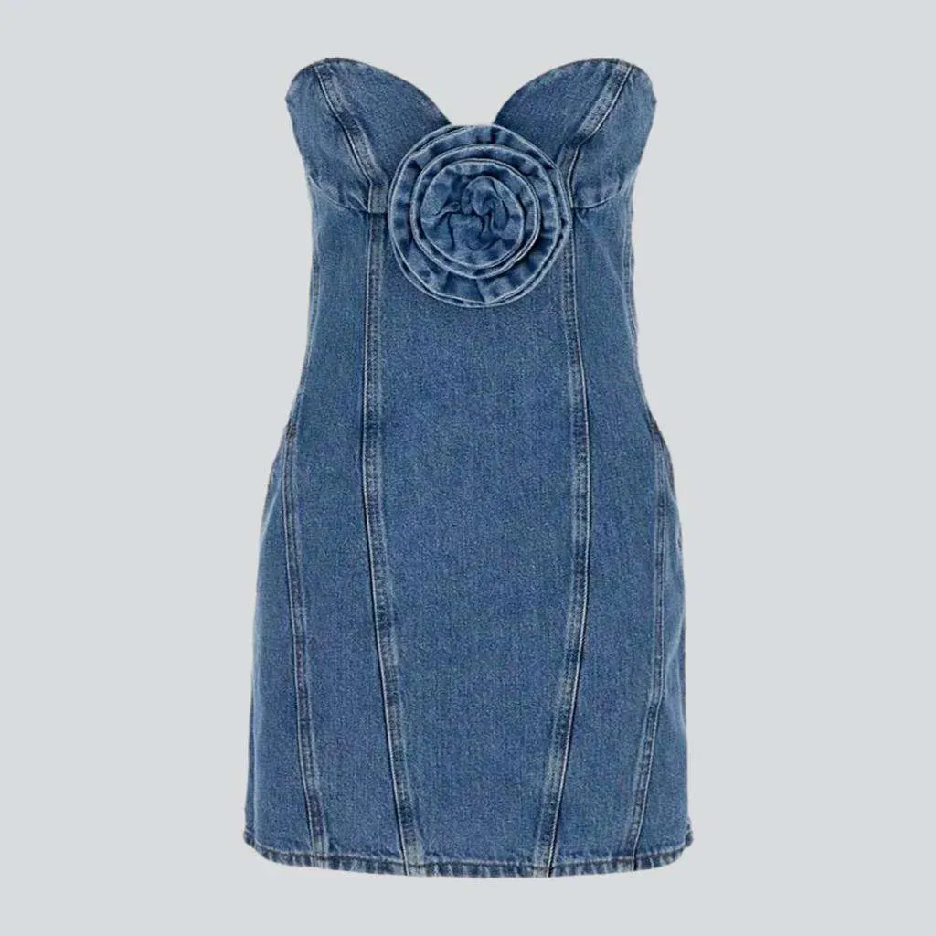 Stylish y2k jeans dress