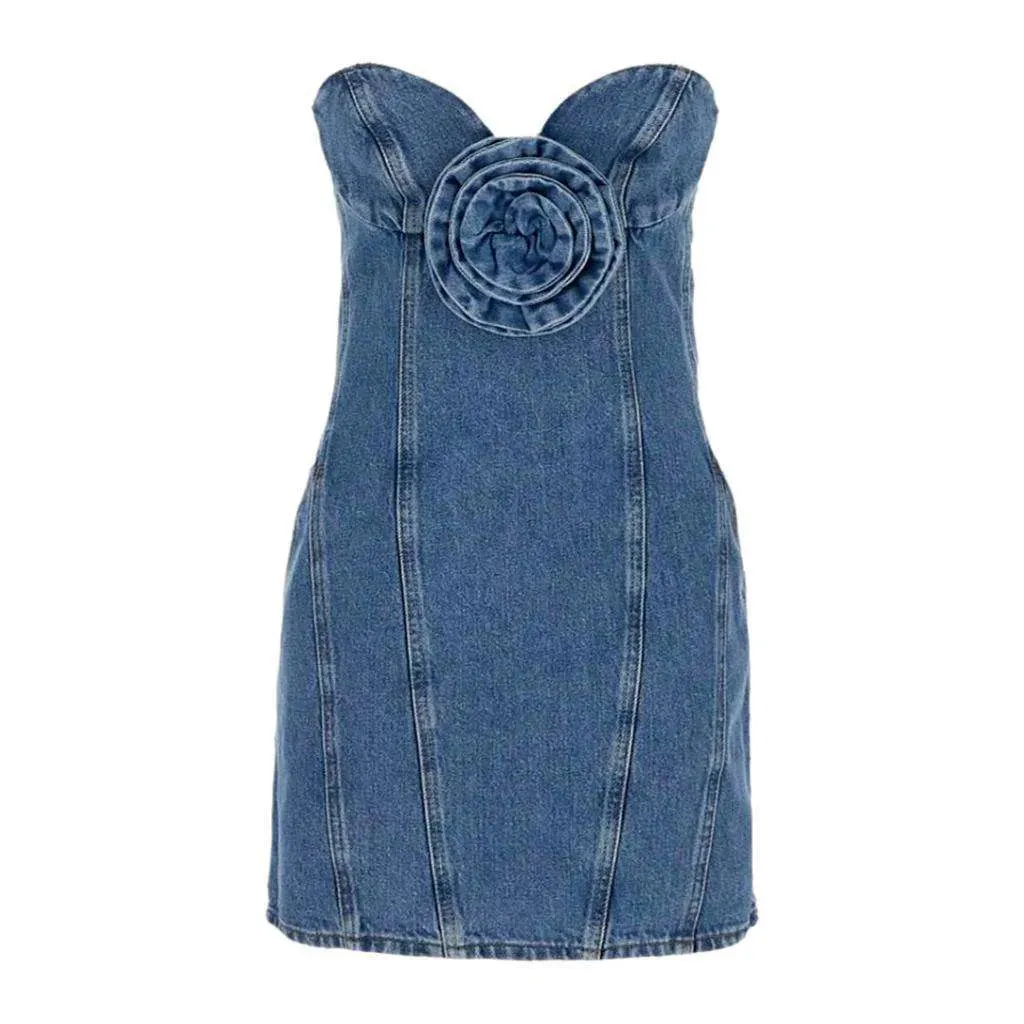 Stylish y2k jeans dress