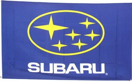 Subaru Premium Polyester Flag Banner Sign