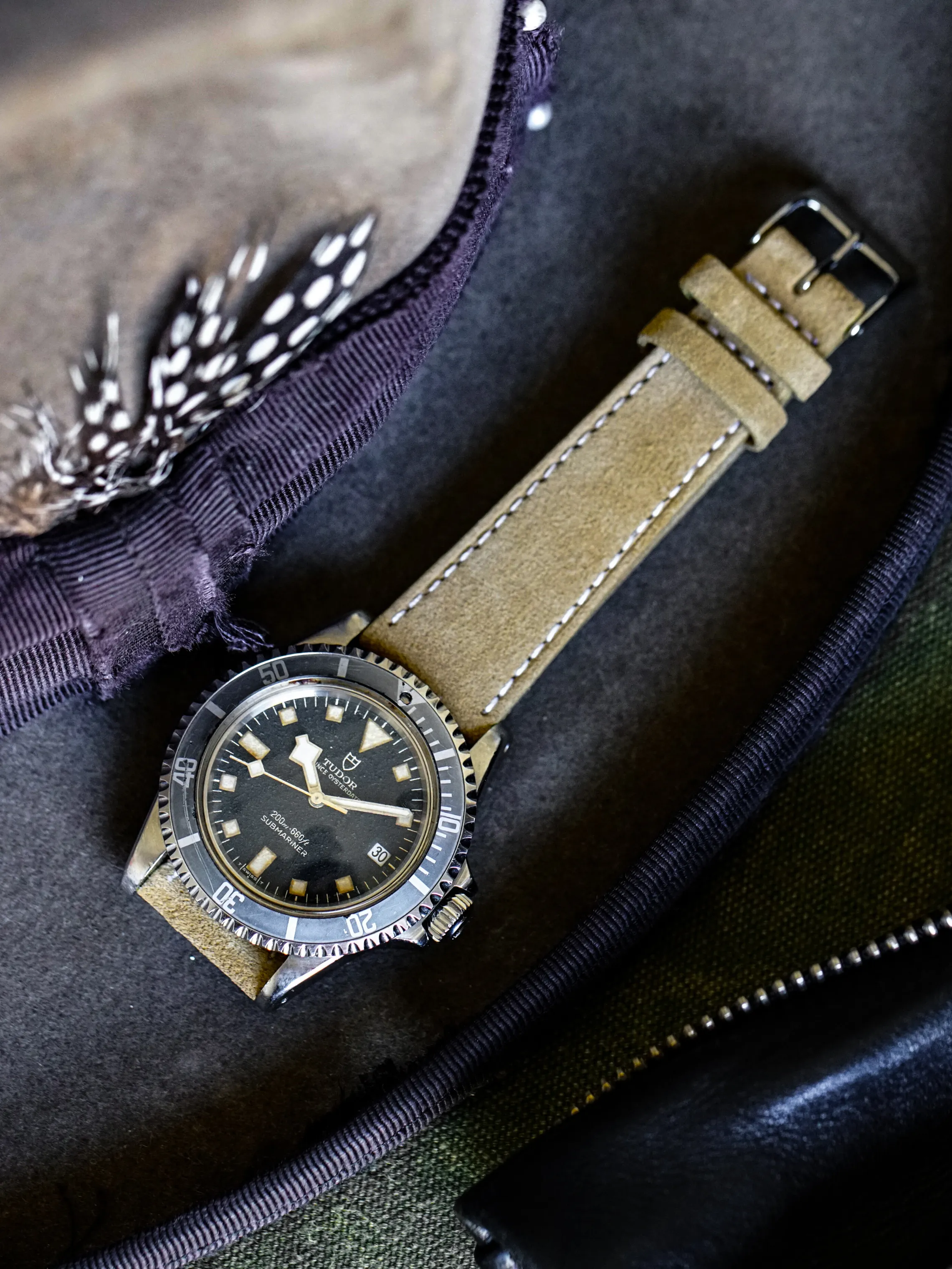 Suede Watch Strap - Baroque