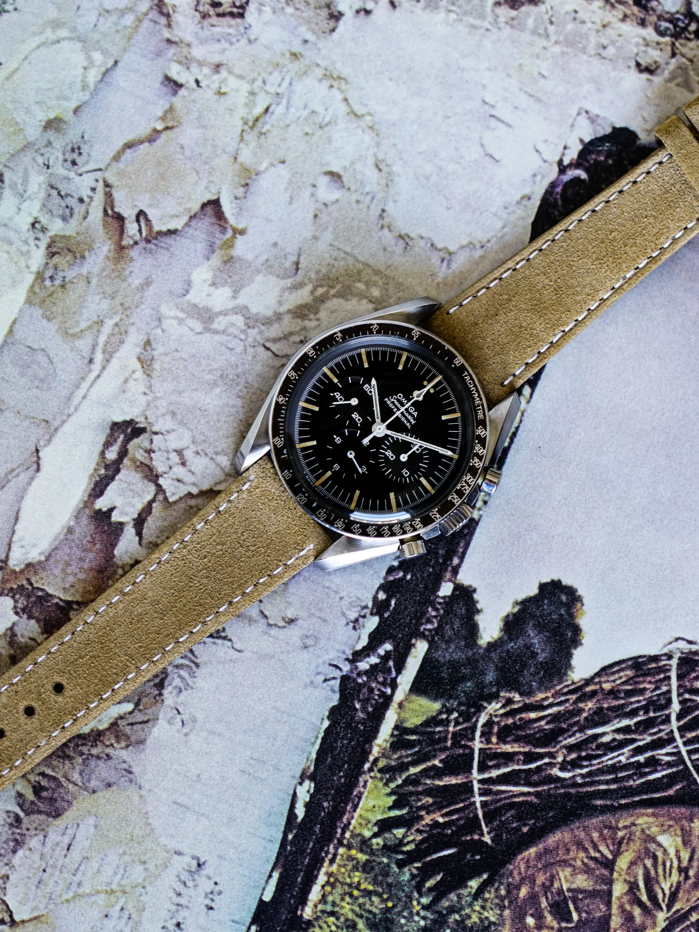 Suede Watch Strap - Baroque