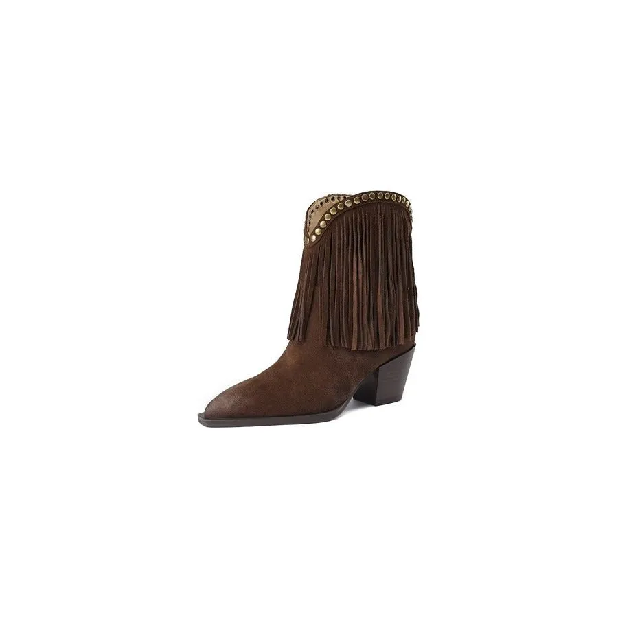 SuedeLuxe Autumn Chic Ankle Boots