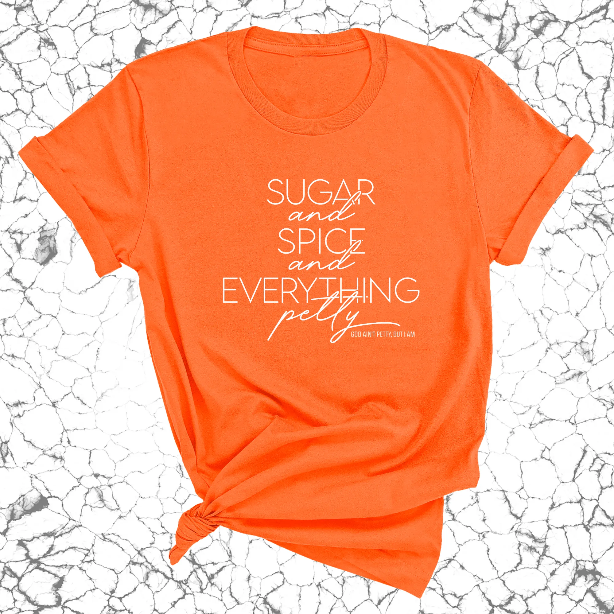 Sugar and Spice and Everything petty Unisex Tee