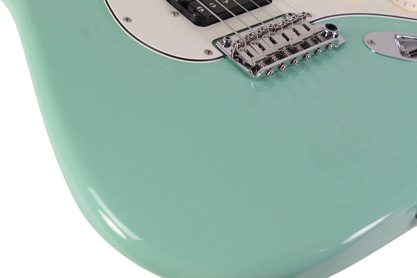 Suhr Classic S Antique Guitar, Surf Green, Maple, HSS