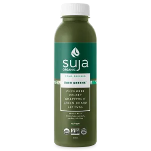 Suja Organic Cold-Pressed Uber Greens, 13.5 FL OZ.