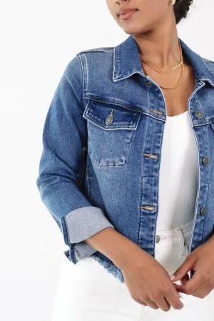 Summer Breeze Denim Jacket - Medium Denim