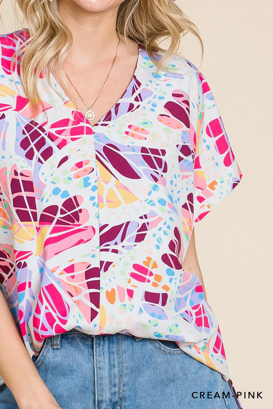 Summer Fun Printed Blouse