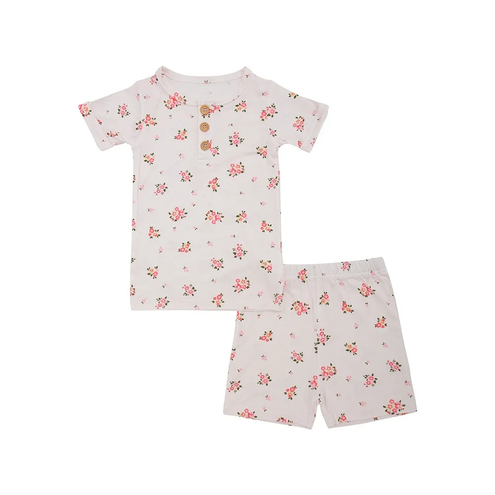 Summer PJ Set - Blushing Blossom