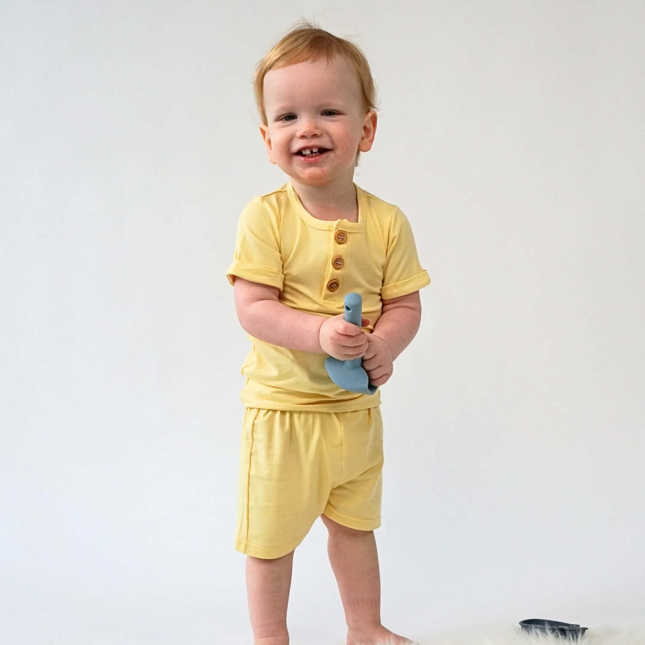 Summer PJ Set - Mellow Yellow