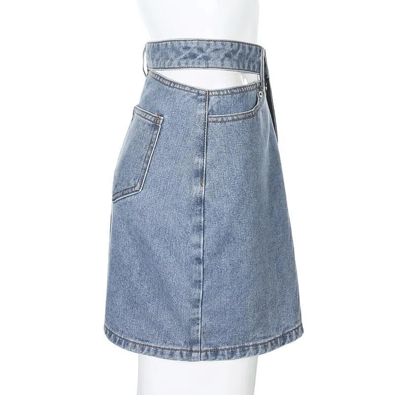 Summer Ready Denim Mini Skirt - Culture Heaven Special