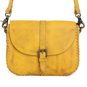 Summerset Vista Leather bag in Sunrise Yellow