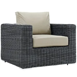 Summon Outdoor Patio Fabric Sunbrella Armchair