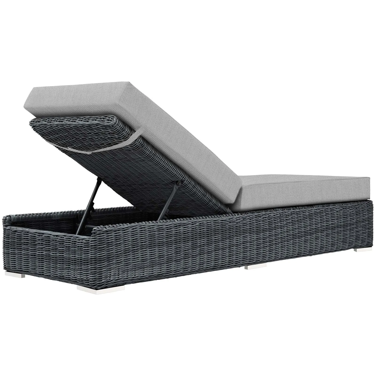 Summon Outdoor Patio Sunbrella Chaise Lounge