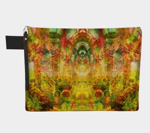 SUN HALLS ZIPPER POUCH