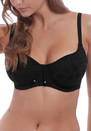 Sundance Sweetheart Bikini Top - Black