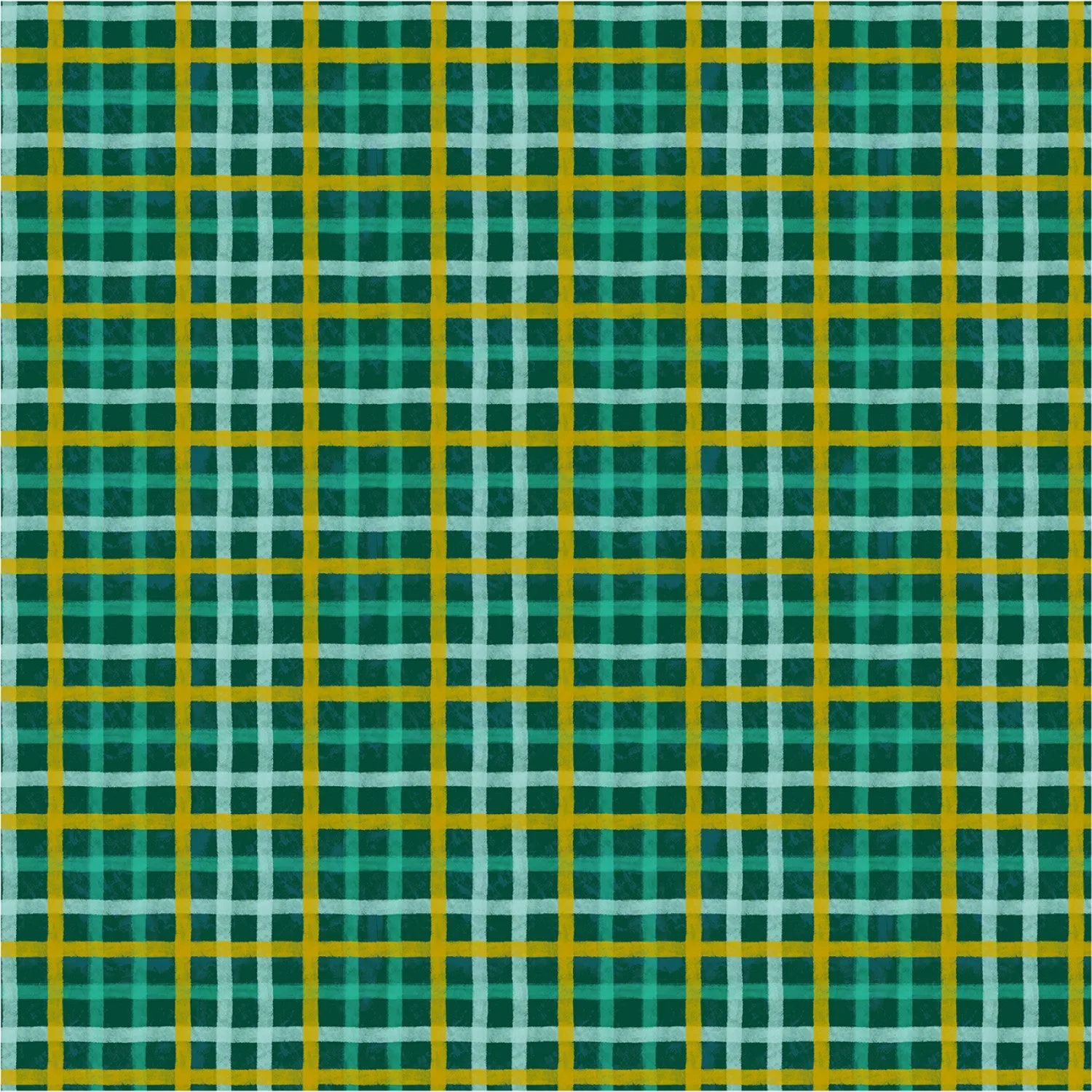 Sunday Drive - Teal Plaid by Katherine Quinn for Windham