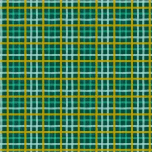 Sunday Drive - Teal Plaid by Katherine Quinn for Windham