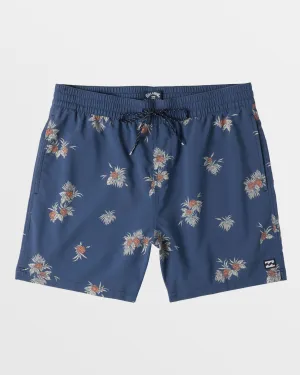 Sundays Layback 17" Swim Trunks - Slate Blue