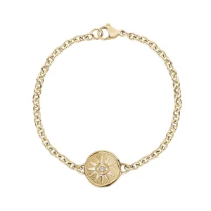 Sunflare Medallion Bracelet