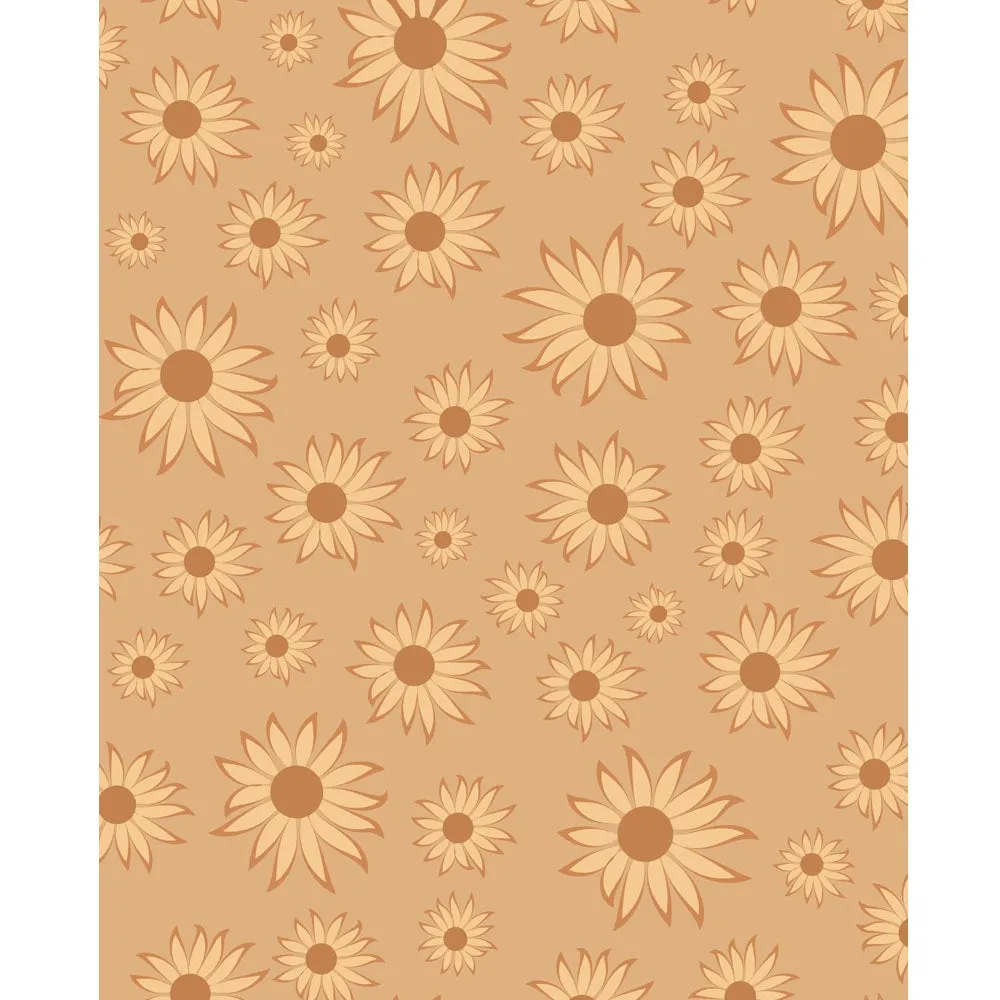 Sunflowers Printed Backdrop