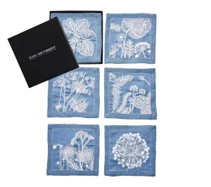 Sunprint Cocktail Napkins Multi, Set of 6 in a Gift Box