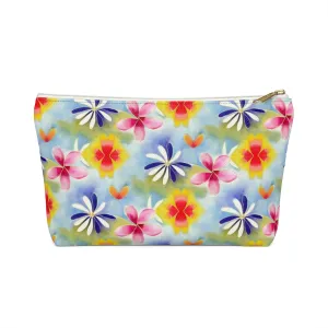 Sunrise Floral Accessory Pouch w T-bottom